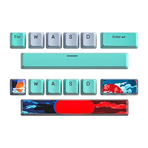 75 Percent Mechanical Gaming Keyboard - 87 Keys Wired