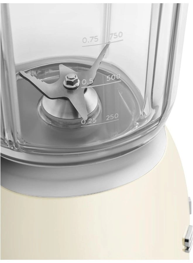 BLF03CRUK - 50's Style Blender Tritan Jug Cream Finish