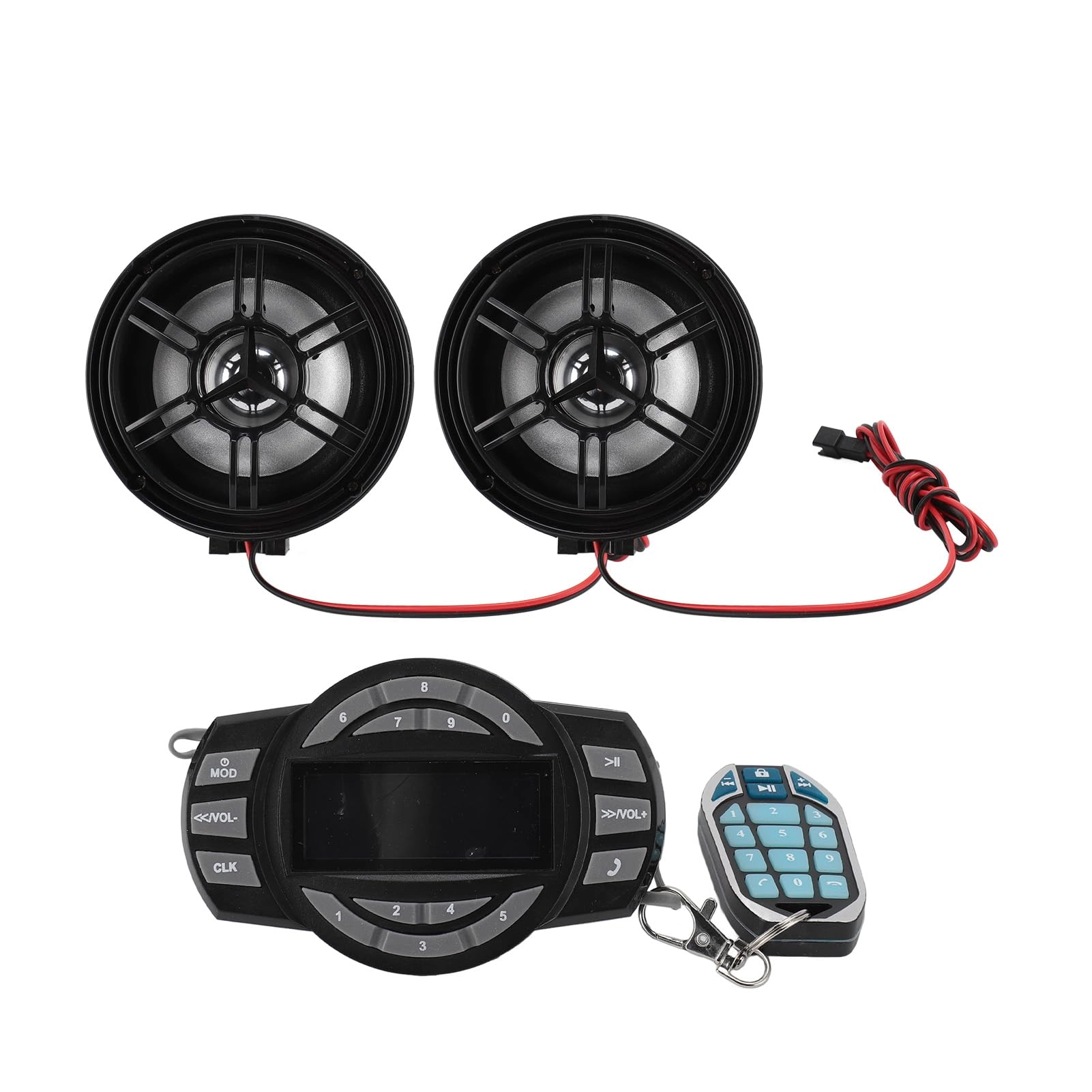 Luocute Motorcycle Speakers - Waterproof Stereo 10 Watts