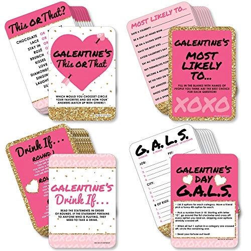 Be My Galentine - 40 pieces Adult English