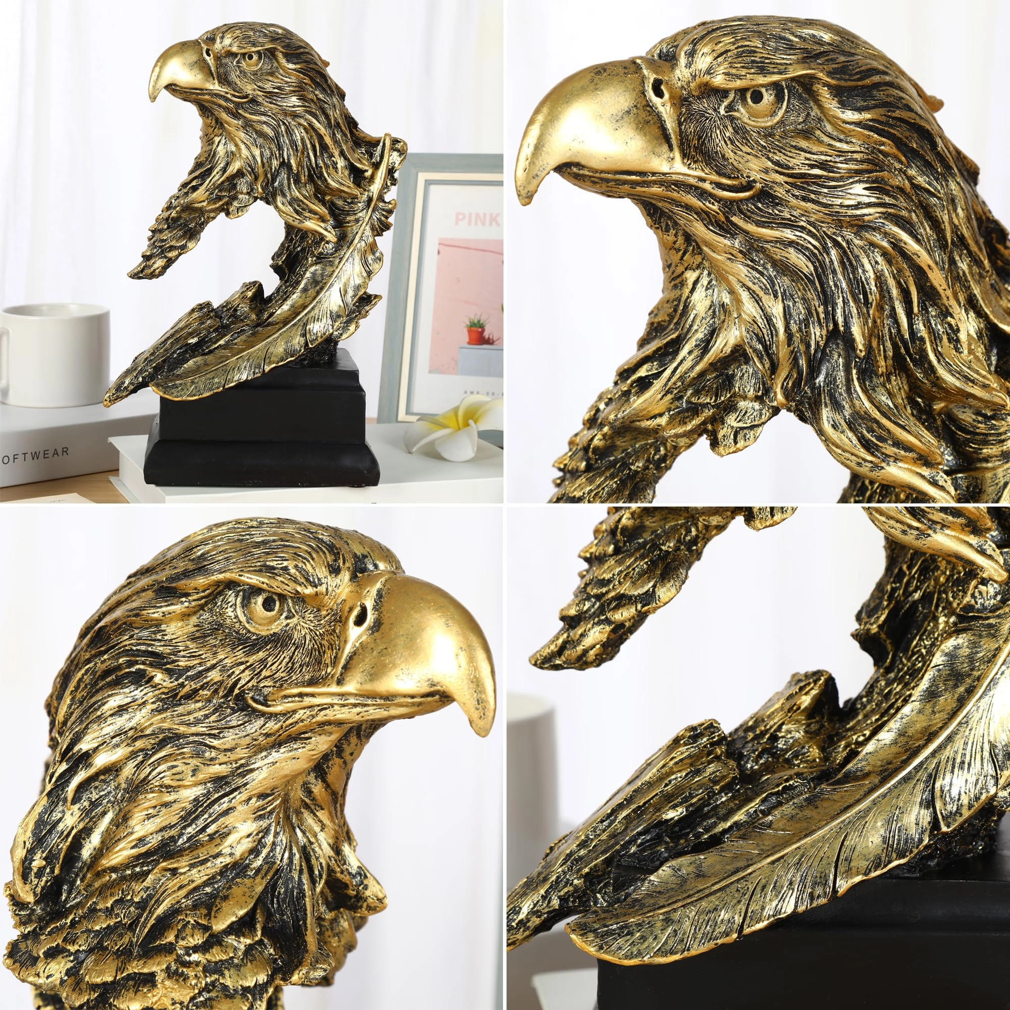 Bald Eagle Figurines - Resin