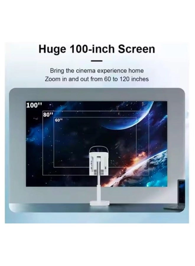 A10 Android Smart LED Projector with 5G WiFi Auto Focus,Max 4K,Wireless Mirror Phone Projectors