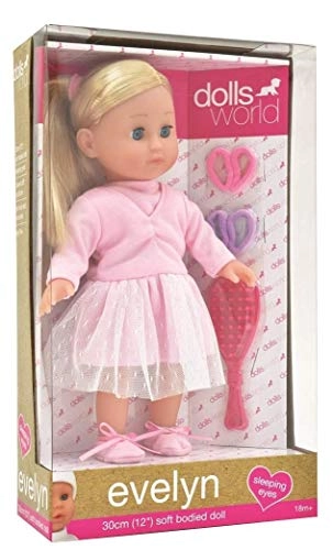 Evelyn Ballerina Doll - Sleeping Eyes Blonde Hair