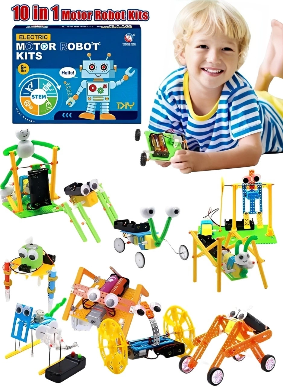 Generic Early Development STEM Robotics Programming Kit - 3 years+ 10 pieces