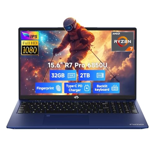 N15AB - 15.6'' Ryzen 7 Pro 6850U 32GB DDR5 2048GB SSD