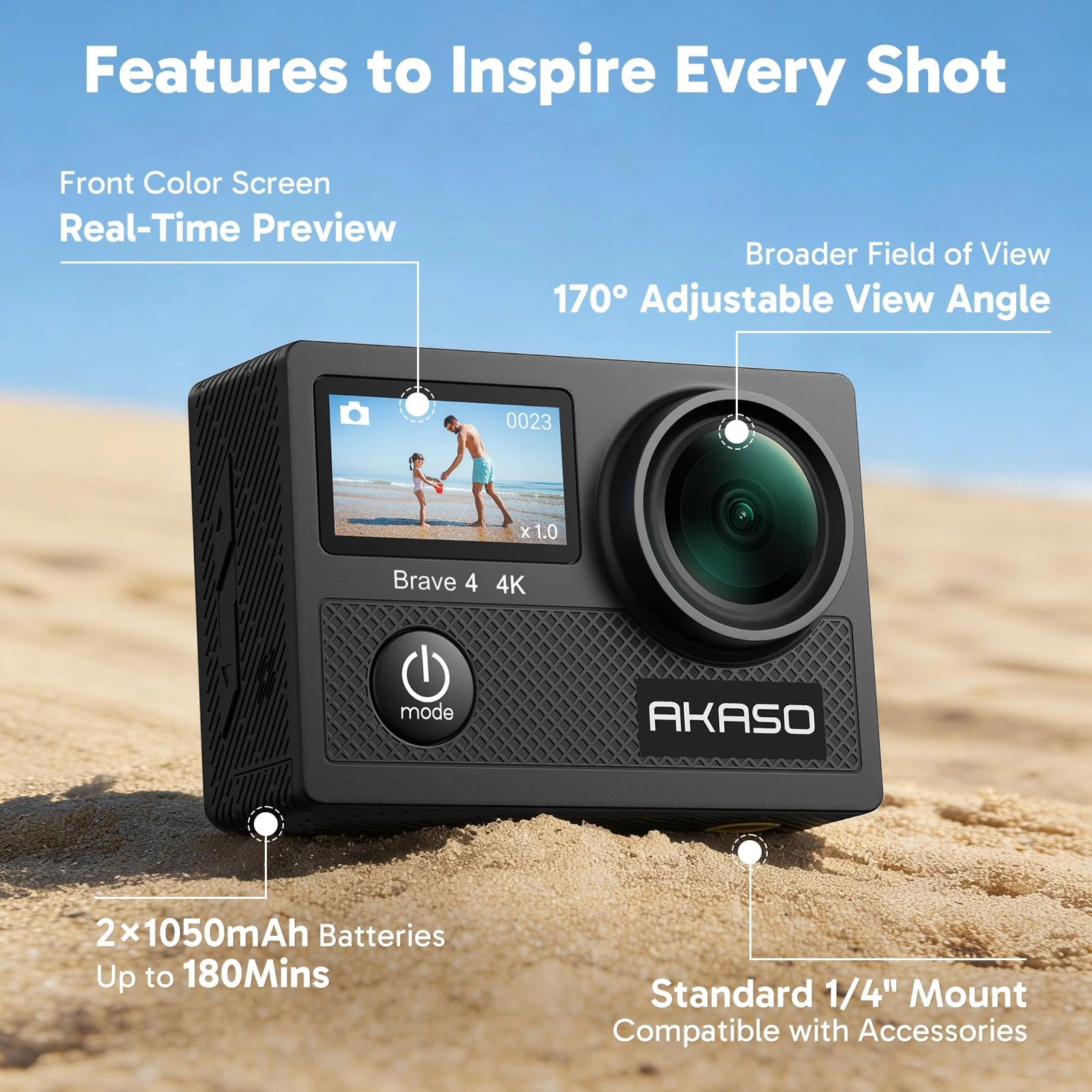 Brave 4 4K30 Kit
