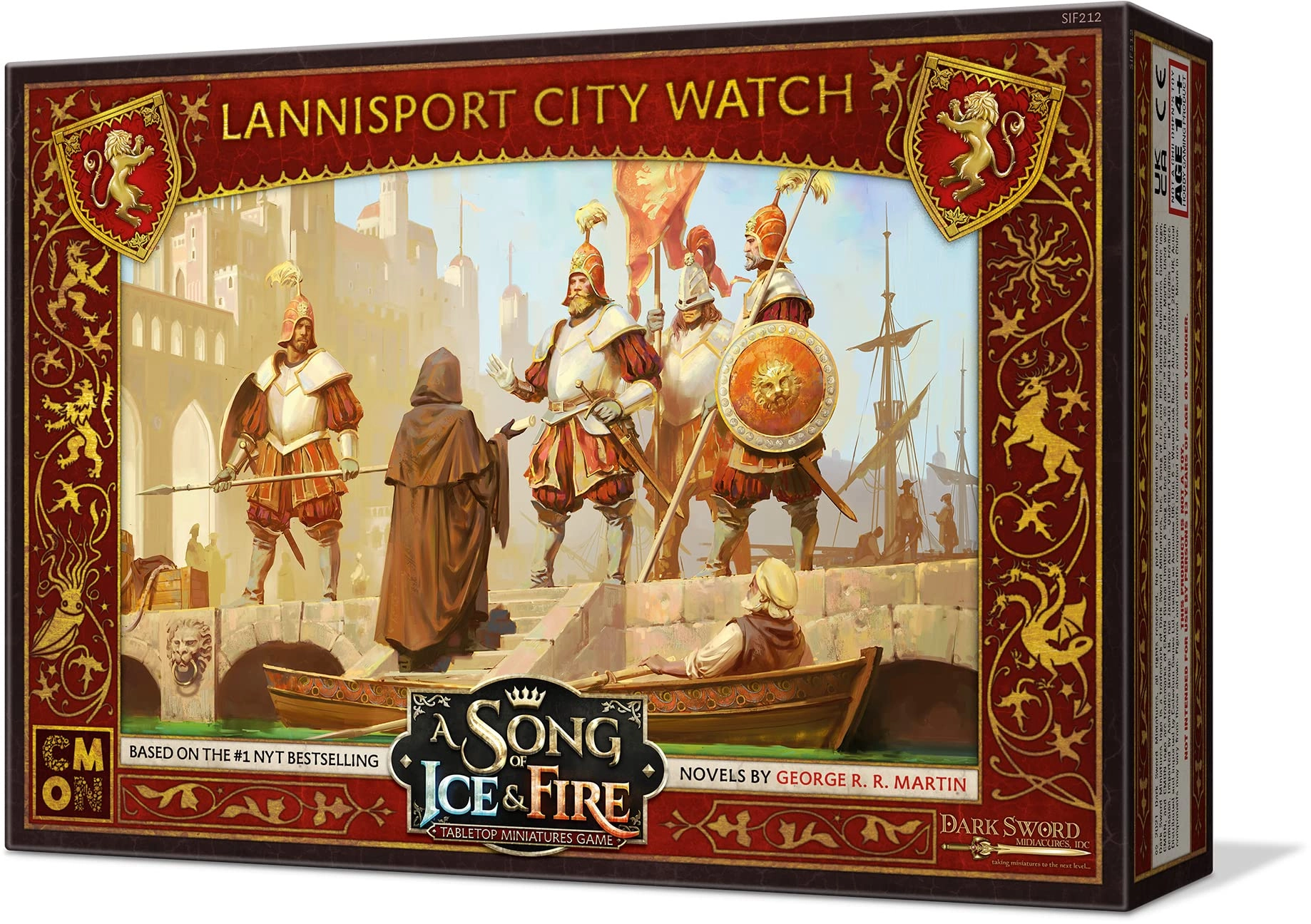 CMON A Song of Ice and Fire Tabletop Miniatures Game: Lannisport Enforcers Unit Box