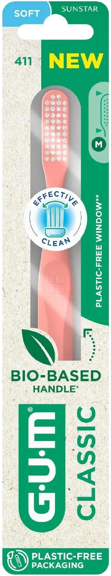 GUM Sunstar Classic Bio-Based Handle - Soft