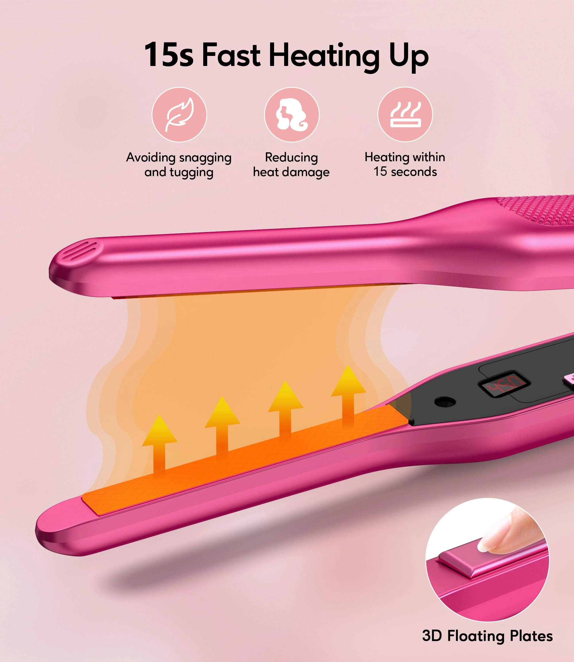 Pencil Flat Iron - 3/10 Inch