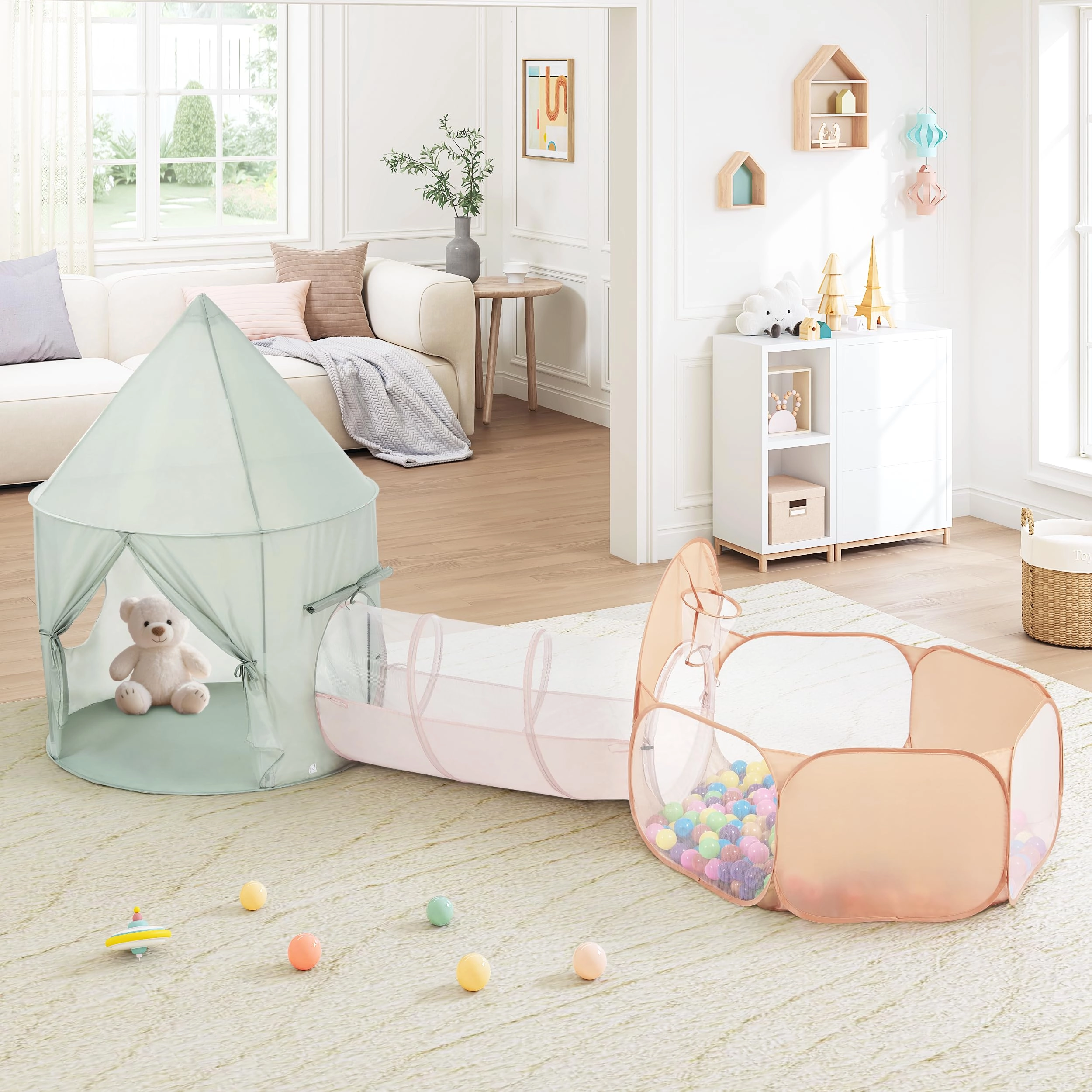 3 in 1 Pop Up Play Tent