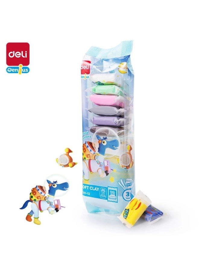 Deli EY251-12 - Soft Clay