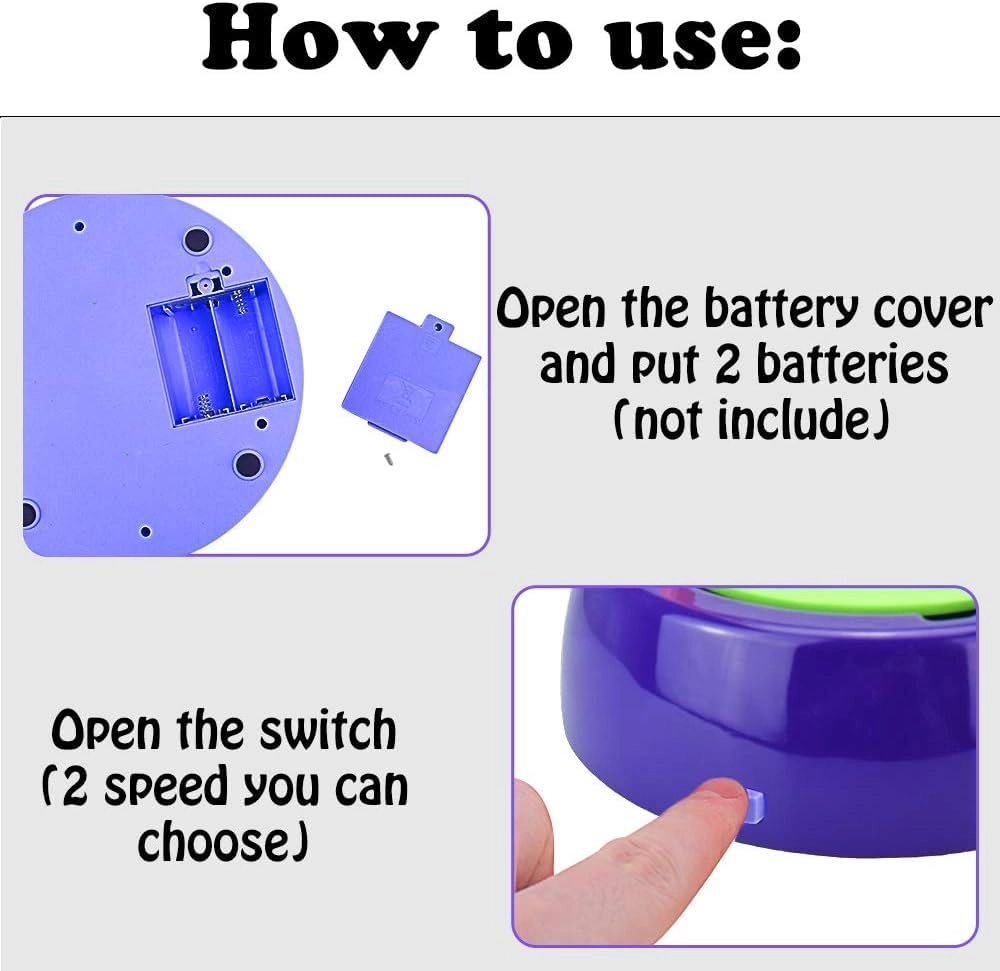 Kids Electric Pottery Wheel - air-dry clay