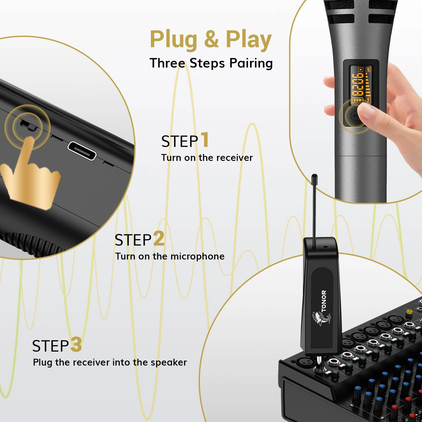 Wireless Microphone - UHF