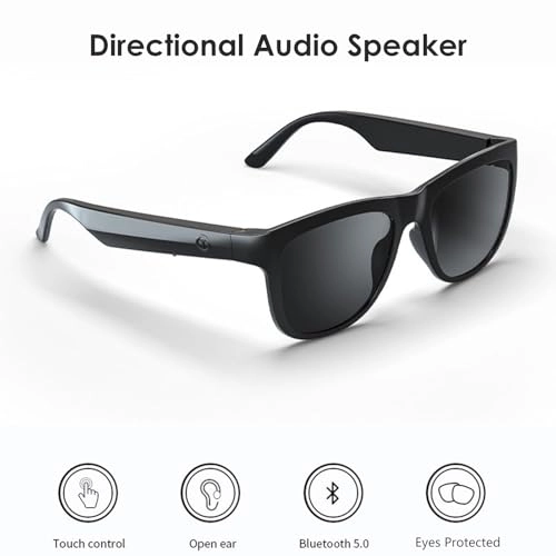 Smart Sunglasses - Wireless Bluetooth Built-in Mic & Speakers UV Protection
