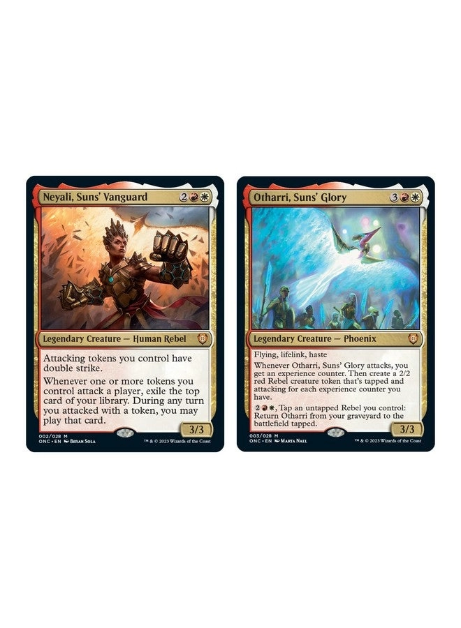 Phyrexia: All Will Be One Commander Deck - Corrupting Influence - 100-card + Collector Booster Sample Pack - 2-card