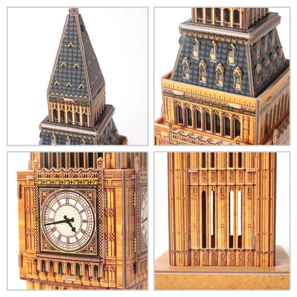 Big Ben London 3D Puzzle (ALGT-C094H) - 44 pcs