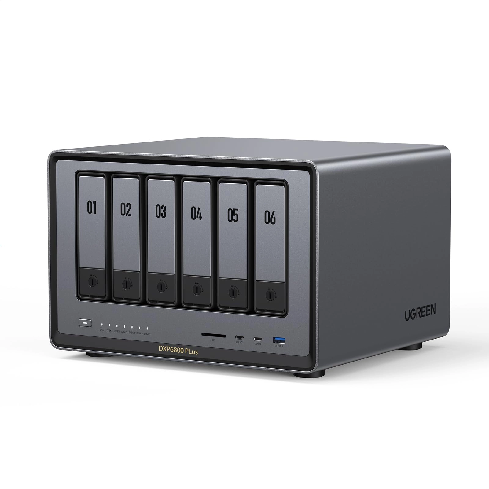 Ugreen Group Limited DXP6800 Plus 6-Bay 208TB