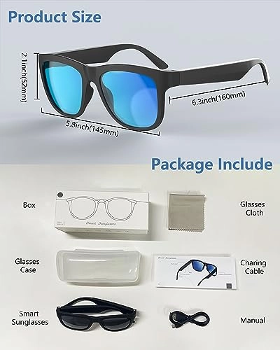 Bluetooth Sunglasses - Blue