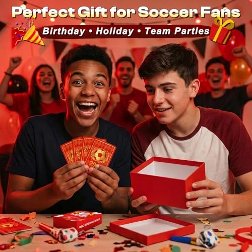 Soccer Trivia Card - 120-Card Q&A Deck