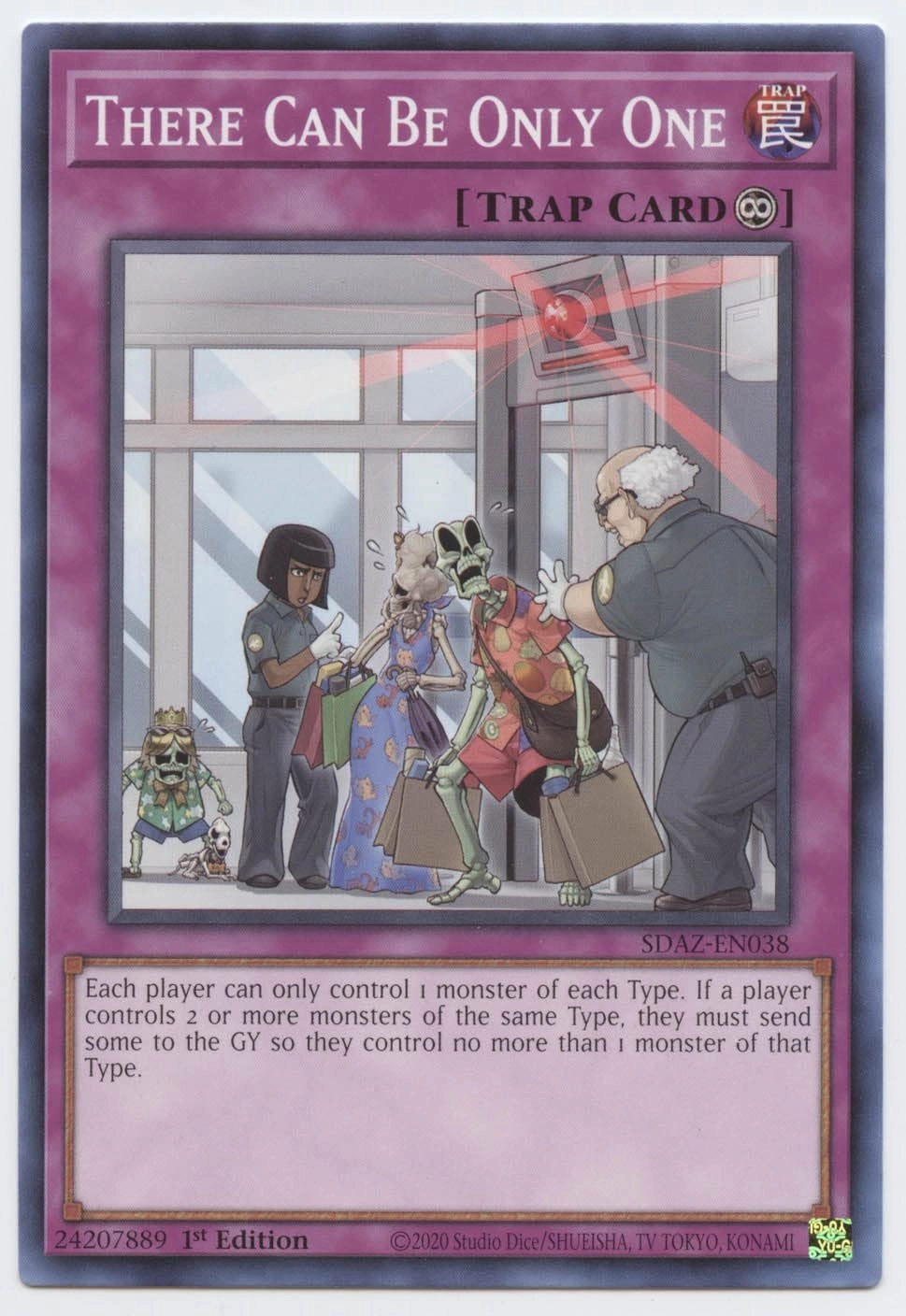 Yu-Gi-Oh! There Can Be Only One SDAZ-EN038 - 1st Edition