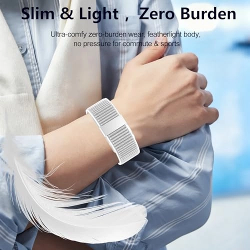 MG Health & Fitness Wearable - Blood Pressure Insights Medical-Grade ECG 12+ Days Battery Life