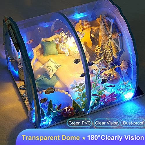 Miniature Dollhouse Kit - Sweet Home of Mermaid Princess 1:24 Scale