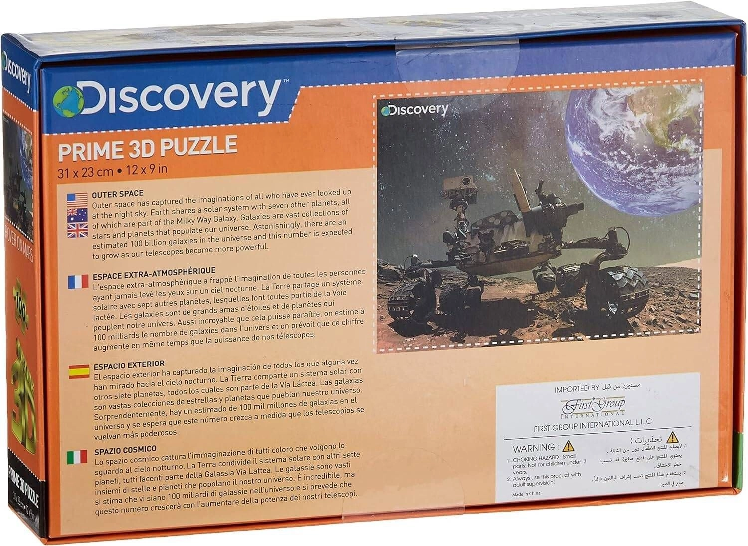 Rover On Mars 3D Puzzle (FGI-10659) - 100 pcs