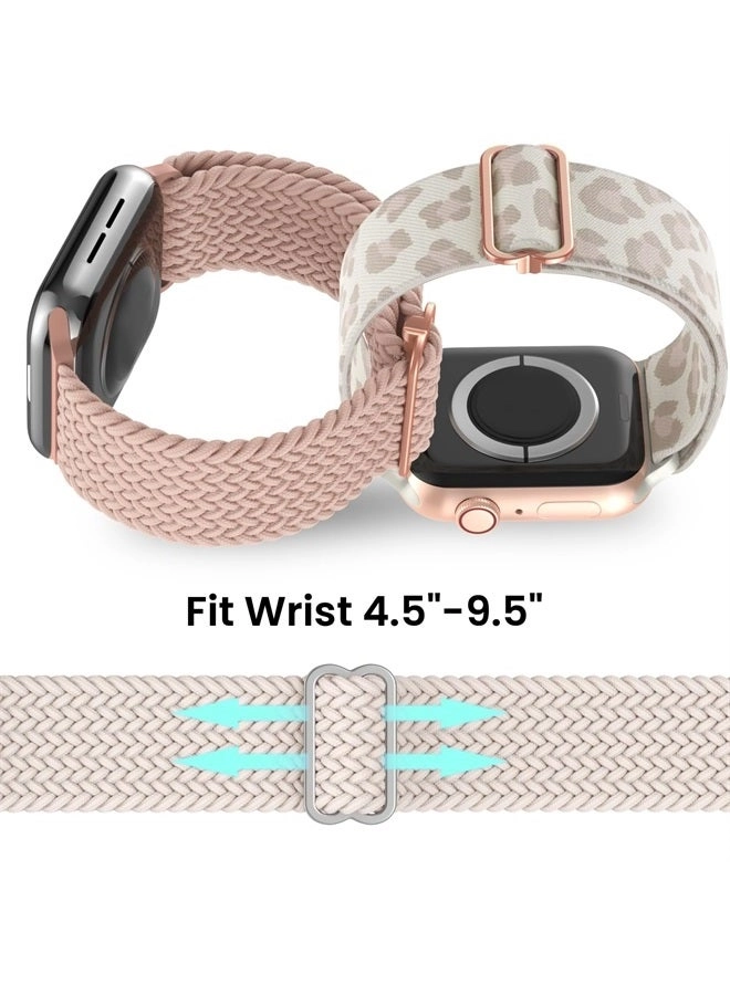 Delidigi 4 Pack Watch Band for Apple Watch - 38mm 40mm 41mm 42mm 44mm 45mm 49mm