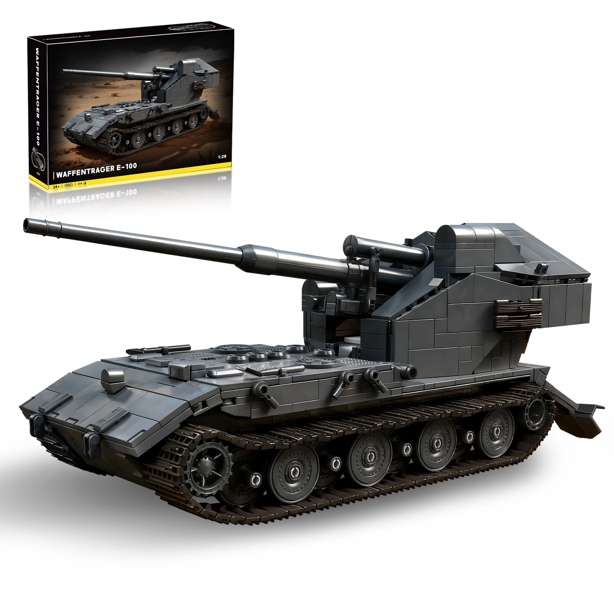honchoes Waffentrager E100 - 2036 pcs for ages 14+