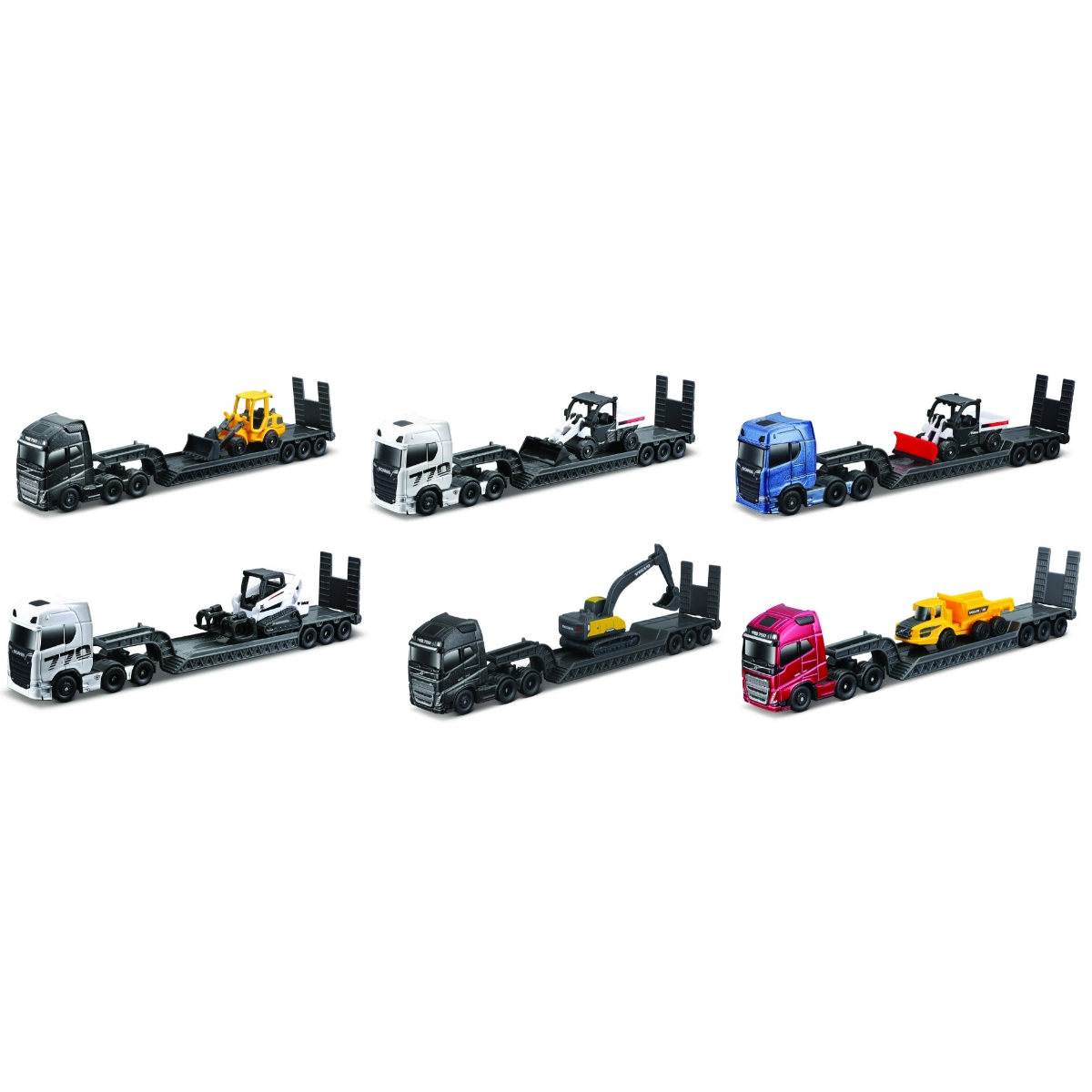 Mini Work Machines Freight Haulers - 3 Inch 1 Pc