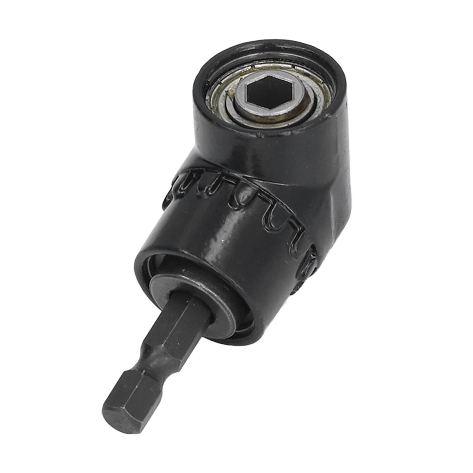 Vvikizy Right Angle Drill Adapter - 1/4in Hex Shank Chrome Vanadium Steel