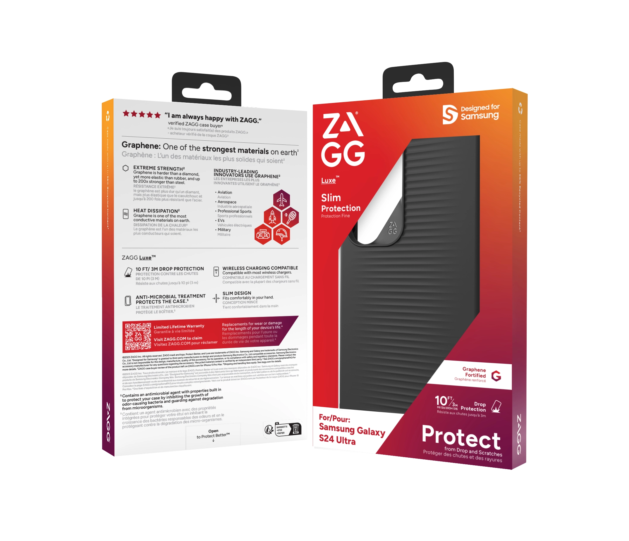 Luxe Case + Screen Protector for Galaxy S24 Ultra