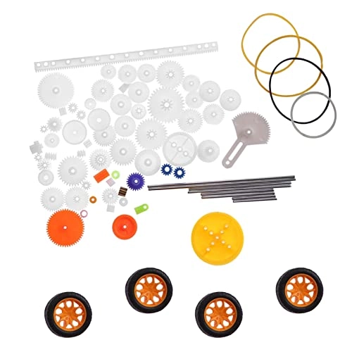 Plastic Gear Set - 78 pcs