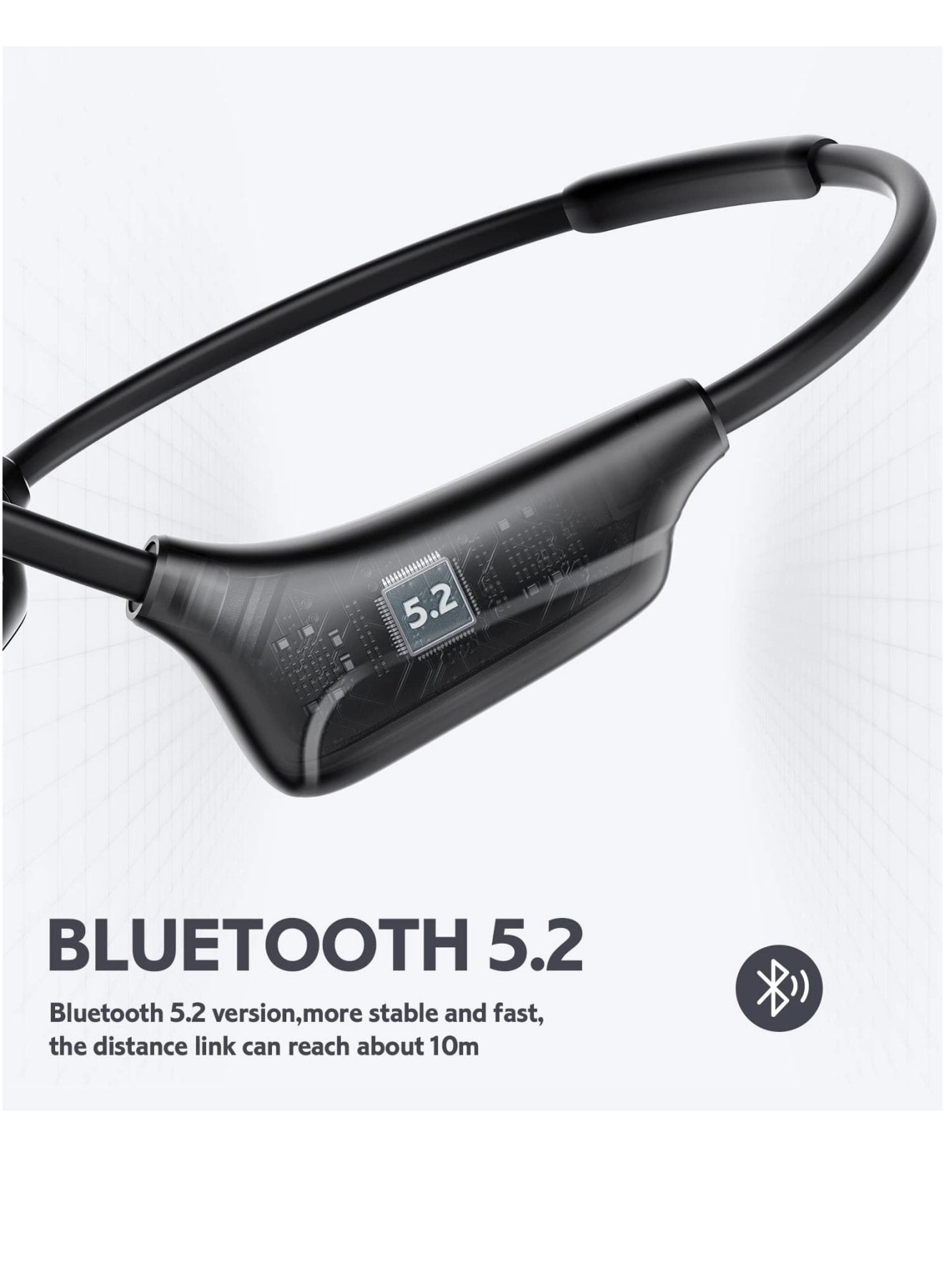 Bone Conduction Headphones Wireless Headphone