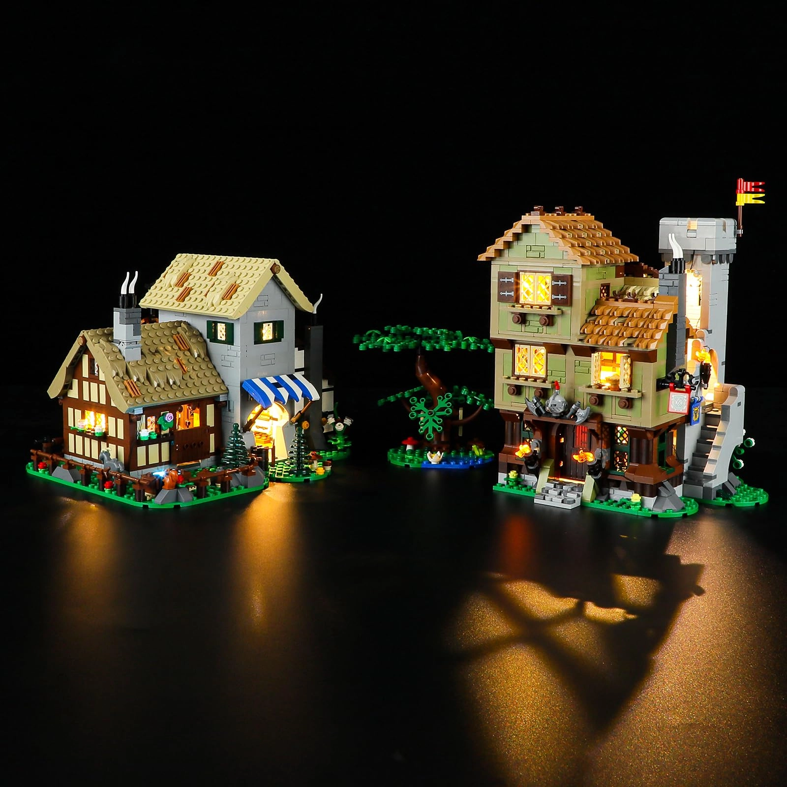 YEABRICKS LED Light for Lego-10332 - Medieval