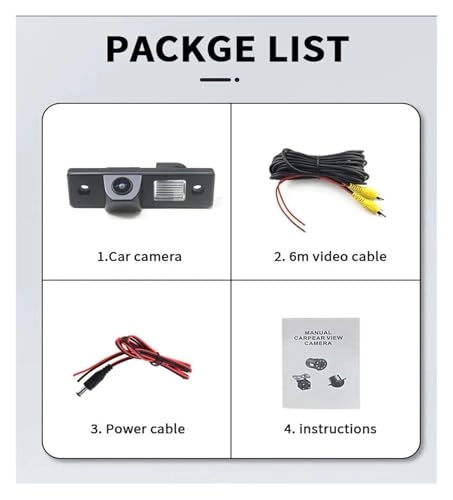 Car Rear View Camera - Night Vision Wired or Wireless 1280 x 720 Pixels