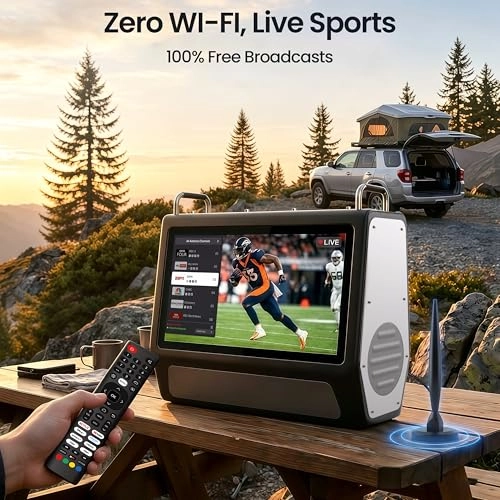 Portable TV Entertainment System - 1080p 15.6 Inches