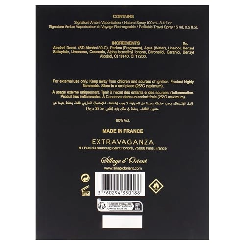Ambre Eau de Parfum 100 ml + 15 ml Bundle