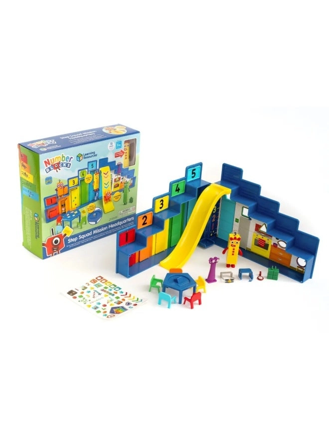 Learning Resources Numberblocks Step Squad Mission Headquarters Playset - 3 years+ 15 pieces