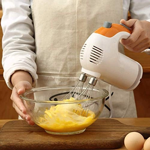 Handheld Electric Egg Beater - High Power 5-speed Turbo