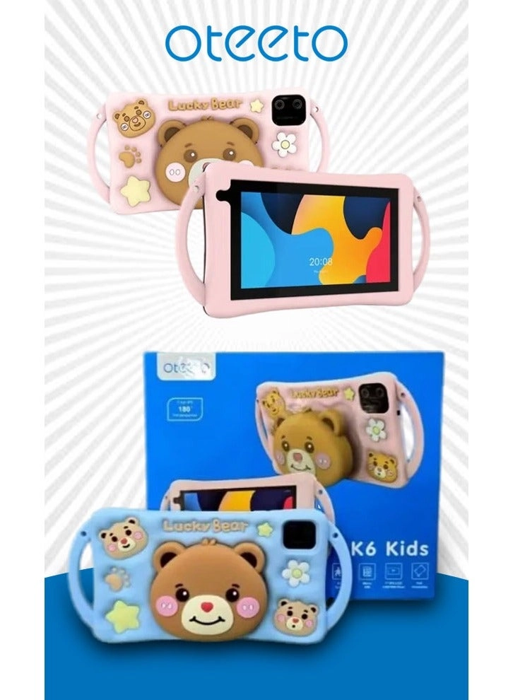 K6 Kids Tablet - 6GB 7 Inch 128GB