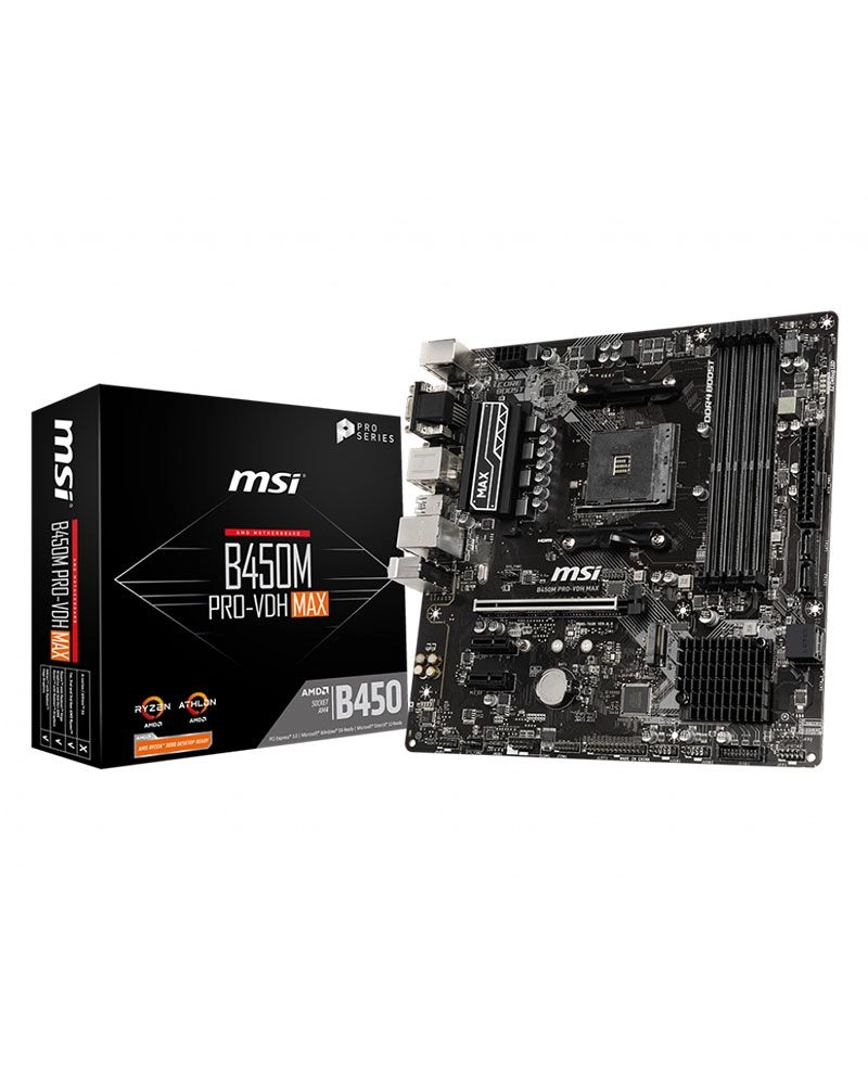 MSI B450M Pro-M2 Max - Socket AM4 DDR4