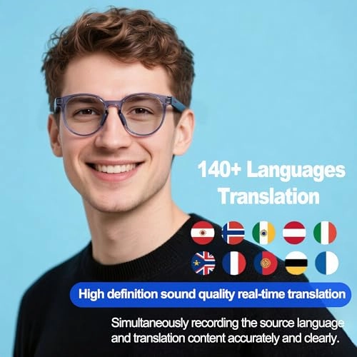 Deepseek R1 - Bluetooth 140+ Languages Photochromic Lenses