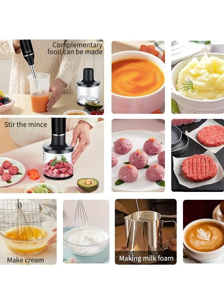 5 In 1 Hand Blender & Food Mixer - 800 Watt