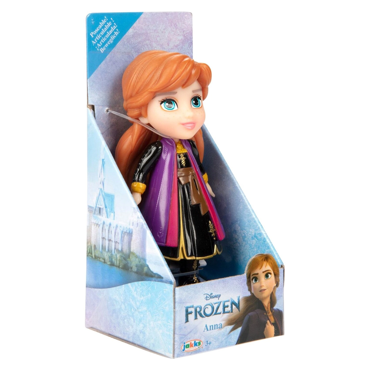 Disney Princess Mini Poseable Doll - 3.5'' Ages 3+