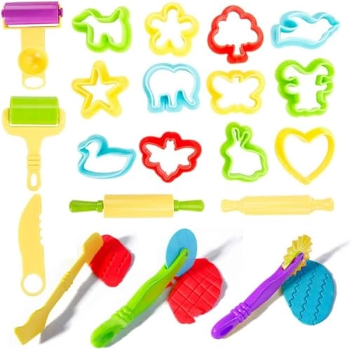 Modeling Clay Tools Set - 36 months - 10 years 20 Pcs