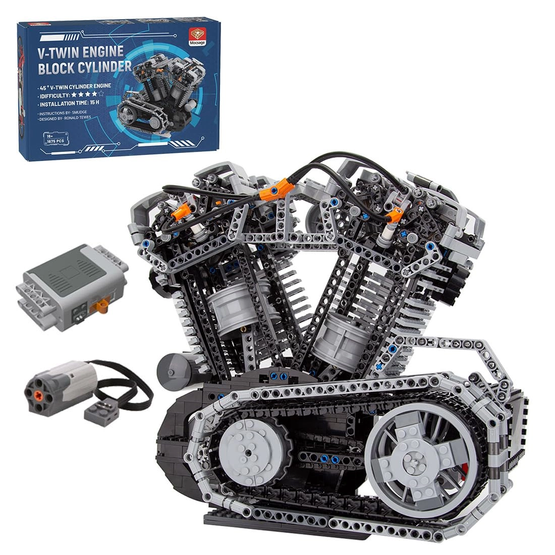 ConGamefun V2 Engine - OHV V-Twin 8-Valve