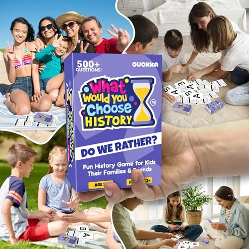 What Would You Choose: History Edition - Family Card Game