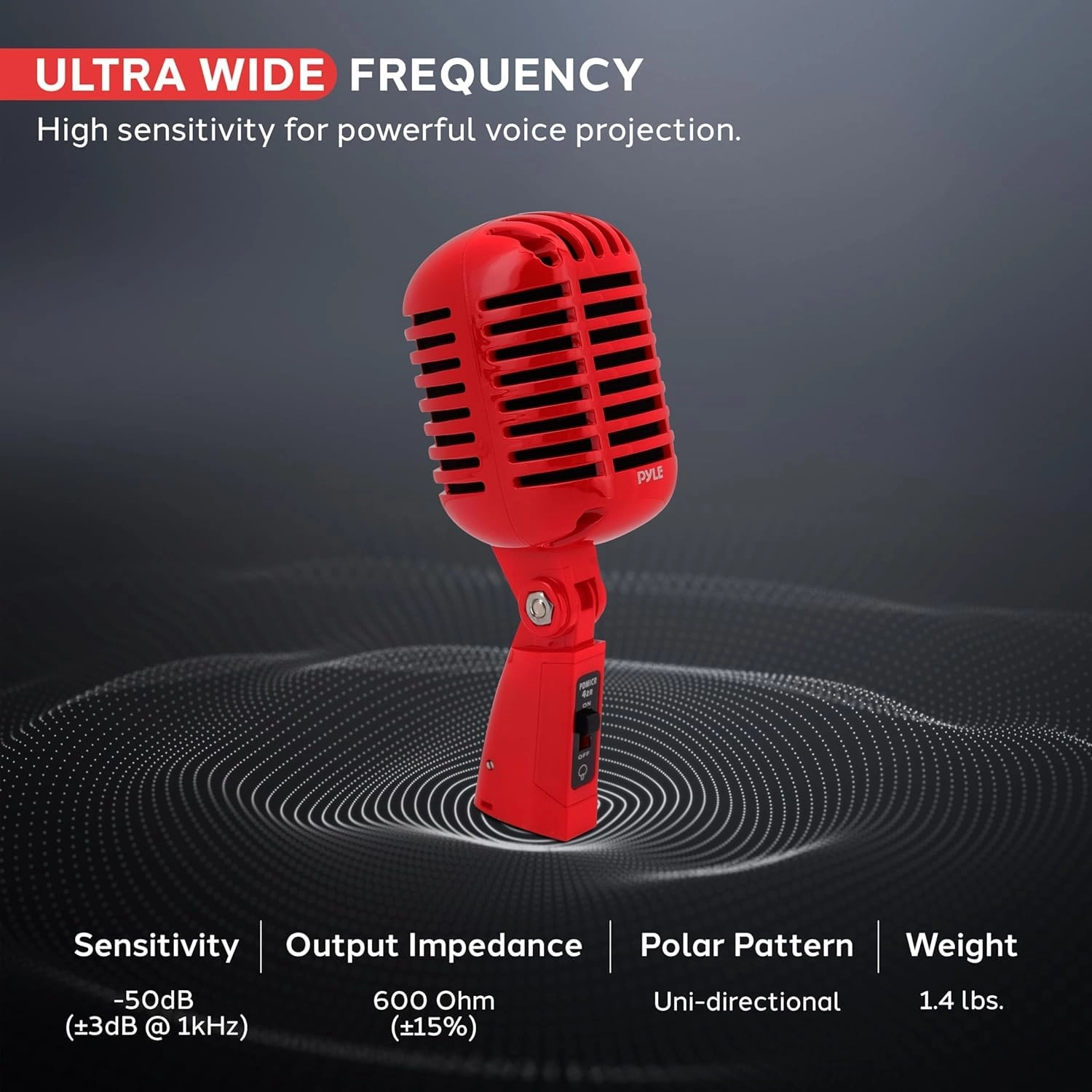 PDMICR42R XLR Microphone