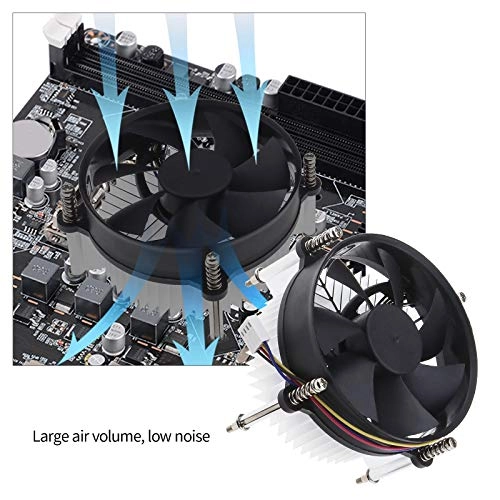 Silent Fan with Heatsink - 92x92mm